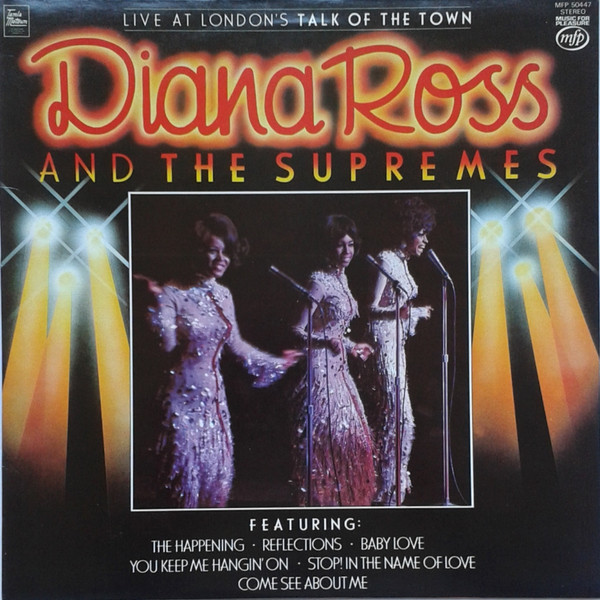 DIANA ROSS AND THE SUPREMES - LIVE AT LONDON´S TALK OF THE TOWN